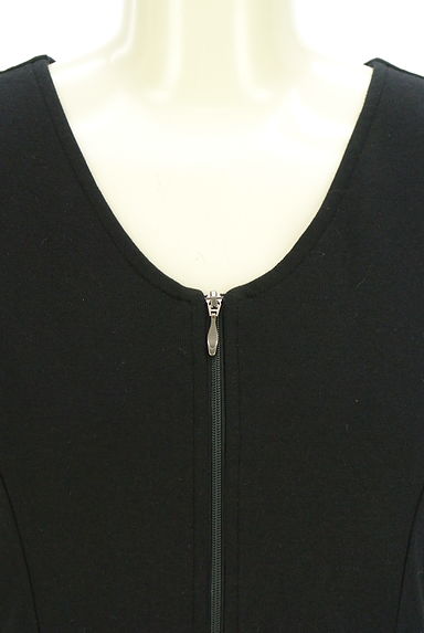 HIROKO BIS（ヒロコビス）の古着「タックドレープロングジレ（ベスト・ジレ）」大画像４へ