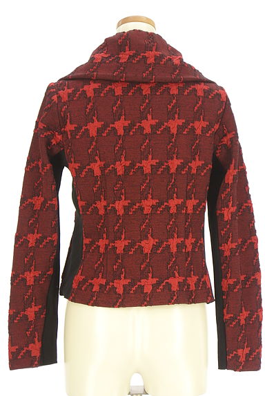 HIROKO BIS（ヒロコビス）の古着「サイドリブニット切替ジャケット（ジャケット）」大画像２へ