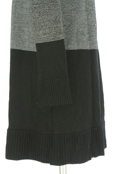 HIROKO BIS（ヒロコビス）の古着「esseNtieL HIROKO BIS 配色ミドルカーディガン（カーディガン・ボレロ）」大画像５へ