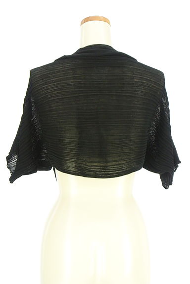 HIROKO BIS（ヒロコビス）の古着「esseNtieL HIROKO BIS シアーニットボレロ（カーディガン・ボレロ）」大画像２へ