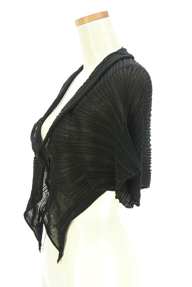 HIROKO BIS（ヒロコビス）の古着「esseNtieL HIROKO BIS シアーニットボレロ（カーディガン・ボレロ）」大画像３へ