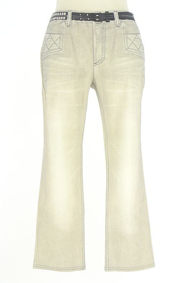 HIROKO BIS（ヒロコビス）の古着「esseNtieL HIROKO BIS フェイクプリントストレッチパンツ（パンツ）」大画像１へ