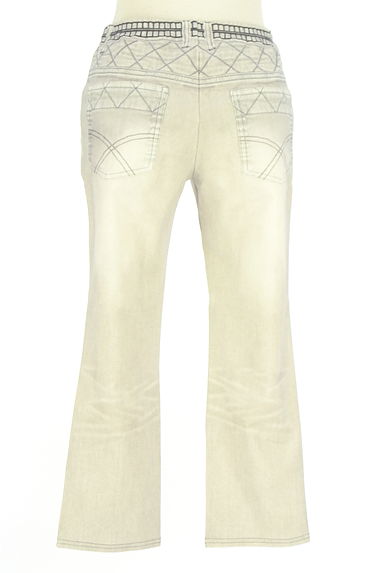 HIROKO BIS（ヒロコビス）の古着「esseNtieL HIROKO BIS フェイクプリントストレッチパンツ（パンツ）」大画像２へ