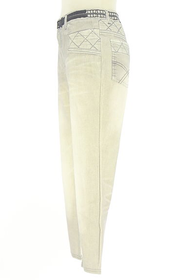 HIROKO BIS（ヒロコビス）の古着「esseNtieL HIROKO BIS フェイクプリントストレッチパンツ（パンツ）」大画像３へ