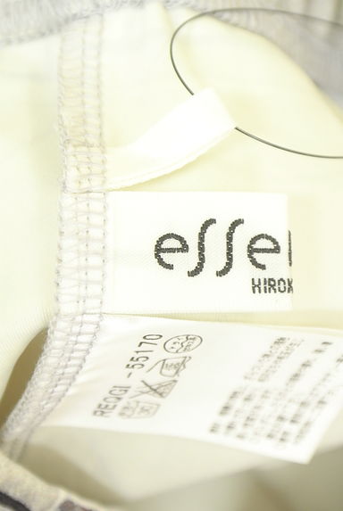 HIROKO BIS（ヒロコビス）の古着「esseNtieL HIROKO BIS フェイクプリントストレッチパンツ（パンツ）」大画像６へ