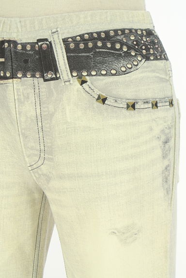 HIROKO BIS（ヒロコビス）の古着「フェイクプリントストレッチパンツ（パンツ）」大画像４へ