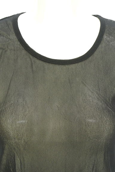 HIROKO BIS（ヒロコビス）の古着「esseNtieL HIROKO BIS シアーカットソー（カットソー・プルオーバー）」大画像４へ