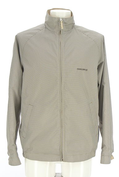 Crocodile（クロコダイル）の古着「チェック×無地リバーシブルブルゾン（ブルゾン・スタジャン）」大画像１へ
