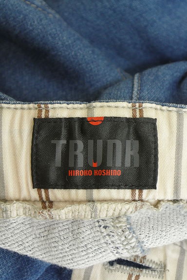 HIROKO KOSHINO（ヒロココシノ）の古着「HIROKO KOSHINO TRUNK アンクル丈デニムパンツ（デニムパンツ）」大画像６へ