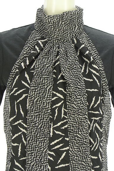 HIROKO BIS（ヒロコビス）の古着「ハイネックカットソー（カットソー・プルオーバー）」大画像４へ