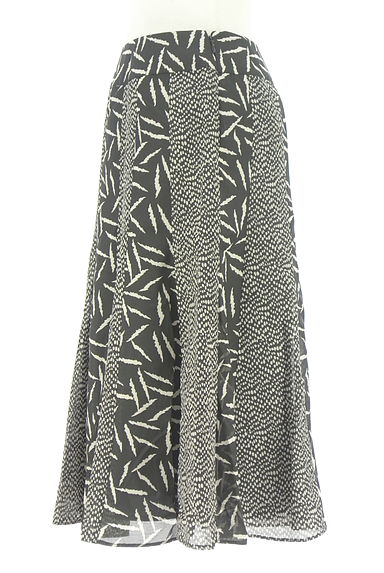 HIROKO BIS（ヒロコビス）の古着「膝丈シフォンフレアスカート（スカート）」大画像３へ