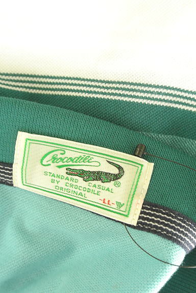 Crocodile（クロコダイル）の古着「マルチボーダーポロシャツ（ポロシャツ）」大画像６へ