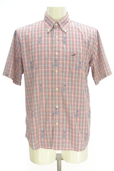 Crocodile（クロコダイル）の古着「チェック×刺繍シャツ（カジュアルシャツ）」大画像１へ