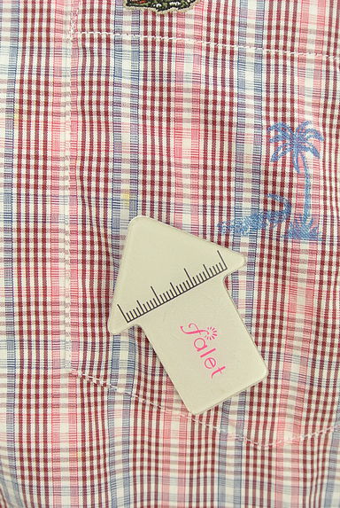 Crocodile（クロコダイル）の古着「チェック×刺繍シャツ（カジュアルシャツ）」大画像５へ