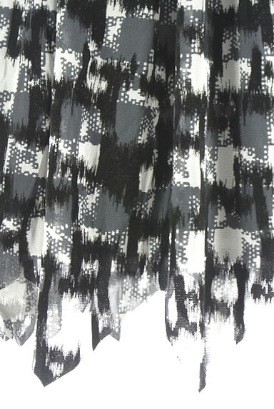 HIROKO BIS（ヒロコビス）の古着「イレギュラーヘムチュールスカート（スカート）」大画像５へ