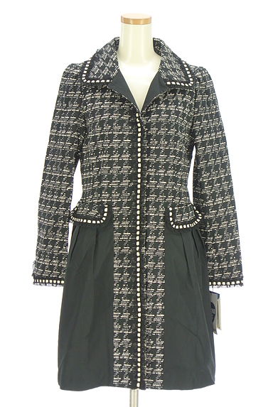 HIROKO BIS（ヒロコビス）の古着「異素材切替ロングコート（コート）」大画像１へ