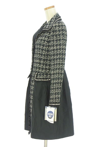 HIROKO BIS（ヒロコビス）の古着「異素材切替ロングコート（コート）」大画像３へ