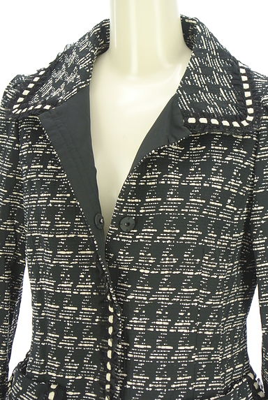 HIROKO BIS（ヒロコビス）の古着「異素材切替ロングコート（コート）」大画像４へ