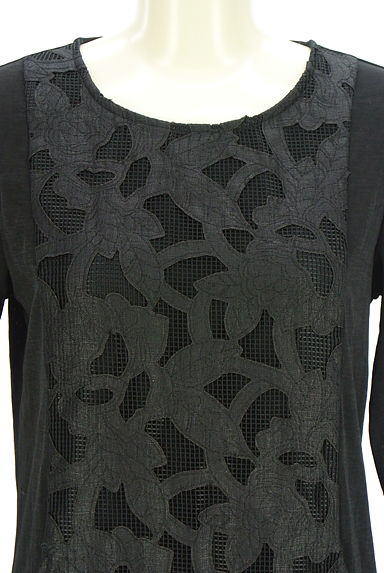 HIROKO BIS（ヒロコビス）の古着「フロントレース膝上ワンピース（ワンピース・チュニック）」大画像４へ