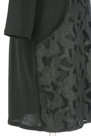 HIROKO BIS（ヒロコビス）の古着「フロントレース膝上ワンピース（ワンピース・チュニック）」大画像５へ