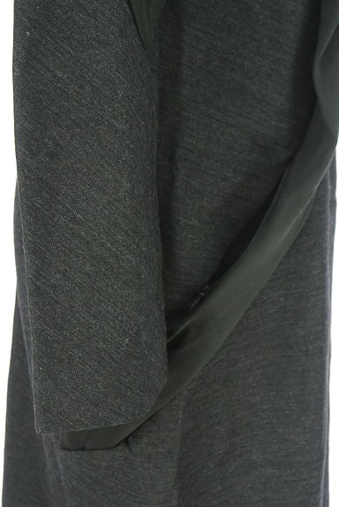 HIROKO KOSHINO（ヒロココシノ）の古着「異素材切替膝下ストレッチワンピース（ワンピース・チュニック）」大画像５へ