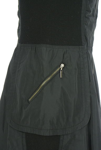 HIROKO BIS（ヒロコビス）の古着「+RICO HIROKO BIS 膝下丈ジップワンピース（ワンピース・チュニック）」大画像５へ