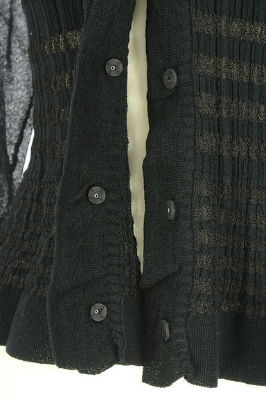 クリックで大画像表示 HIROKO BIS(ヒロコビス)の古着「シアーニットカーディガン(カーディガン・ボレロ)」大画像5へ