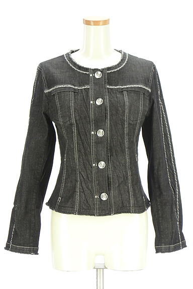 HIROKO BIS（ヒロコビス）の古着「カットオフデニムジャケット（ジャケット）」大画像１へ