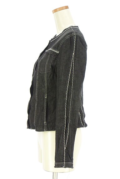 HIROKO BIS（ヒロコビス）の古着「カットオフデニムジャケット（ジャケット）」大画像３へ