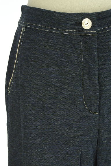 HIROKO BIS（ヒロコビス）の古着「デニムライクワイドパンツ（パンツ）」大画像４へ