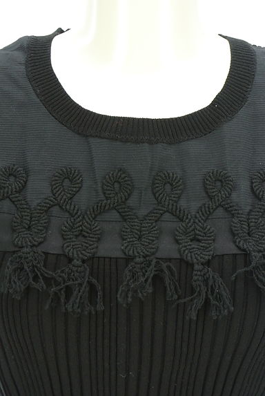 HIROKO BIS（ヒロコビス）の古着「+RICO HIROKO BIS ヨーク切替リブニット（ニット）」大画像４へ