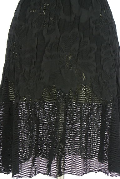 HIROKO BIS（ヒロコビス）の古着「+RICO HIROKO BIS メッシュニット膝丈ワンピース（ワンピース・チュニック）」大画像５へ