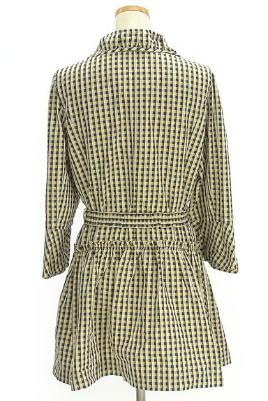 HIROKO BIS（ヒロコビス）の古着「+RICO HIROKO BIS ガンクラブチェック柄コート（コート）」大画像２へ