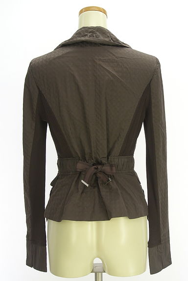 HIROKO BIS（ヒロコビス）の古着「+RICO HIROKO BIS ニット切替ジャケット（ジャケット）」大画像２へ