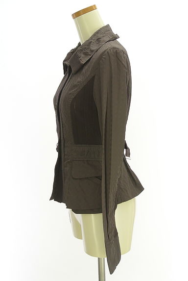 HIROKO BIS（ヒロコビス）の古着「+RICO HIROKO BIS ニット切替ジャケット（ジャケット）」大画像３へ