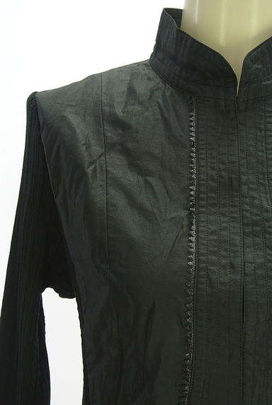 HIROKO BIS（ヒロコビス）の古着「+RICO HIROKO BIS リブニット切替ジャケット（ジャケット）」大画像４へ