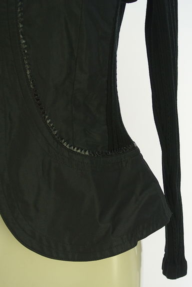 HIROKO BIS（ヒロコビス）の古着「+RICO HIROKO BIS リブニット切替ジャケット（ジャケット）」大画像５へ