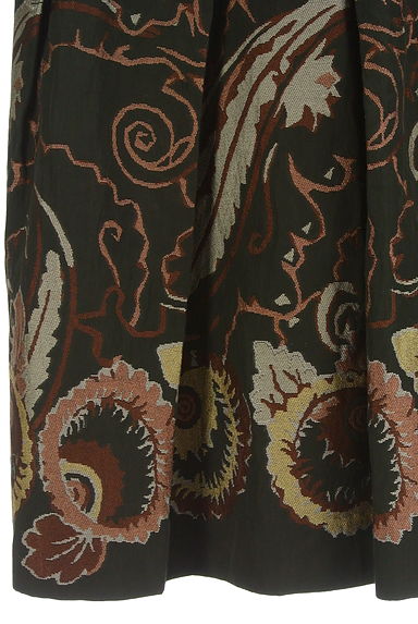 HIROKO BIS（ヒロコビス）の古着「ミディ丈エスニック柄フレアスカート（スカート）」大画像５へ