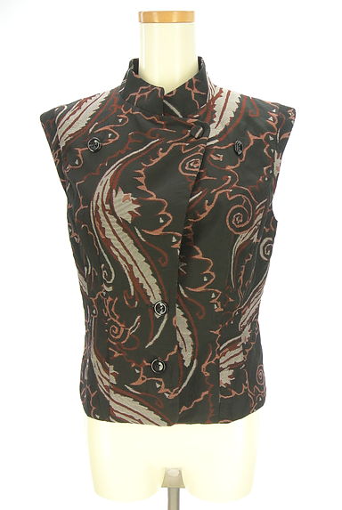 HIROKO BIS（ヒロコビス）の古着「ジャガードベスト（ベスト・ジレ）」大画像１へ