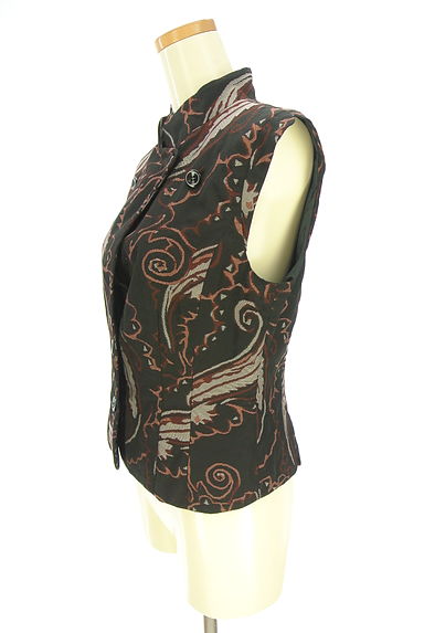 HIROKO BIS（ヒロコビス）の古着「ジャガードベスト（ベスト・ジレ）」大画像３へ