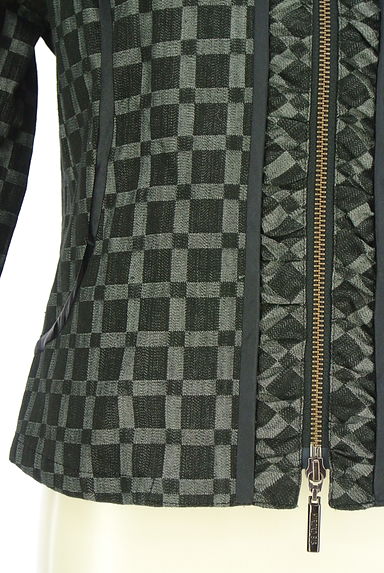 HIROKO BIS（ヒロコビス）の古着「ダブルジップジャケット（ジャケット）」大画像５へ