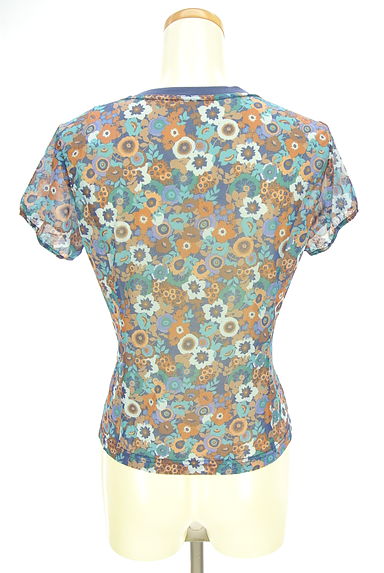 HIROKO BIS（ヒロコビス）の古着「半そで花柄カットソー（カットソー・プルオーバー）」大画像２へ