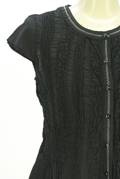 HIROKO BIS（ヒロコビス）の古着「eSSeNtieL HIROKO BIS フレンチスリーブブラウス（ブラウス）」大画像４へ