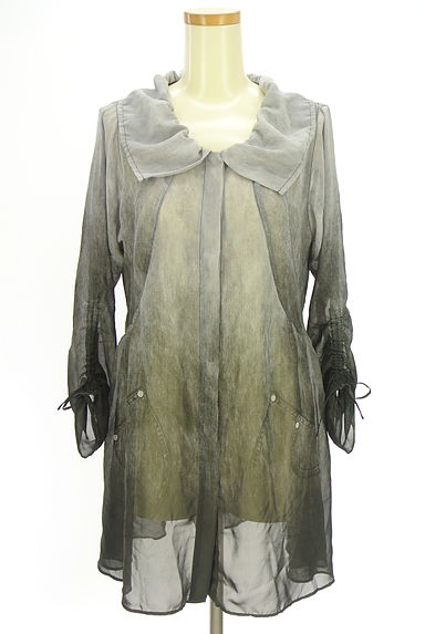 HIROKO BIS（ヒロコビス）の古着「グラデーションシアーカーディガン（カーディガン・ボレロ）」大画像１へ