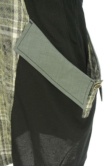 HIROKO BIS（ヒロコビス）の古着「別地切替半そでワンピース（ワンピース・チュニック）」大画像５へ