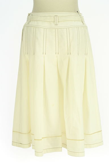 HIROKO BIS（ヒロコビス）の古着「ミディ丈フレアステッチスカート（スカート）」大画像２へ