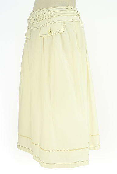 HIROKO BIS（ヒロコビス）の古着「ミディ丈フレアステッチスカート（スカート）」大画像３へ