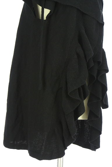 クリックで大画像表示 HIROKO BIS(ヒロコビス)の古着「ビッグカラーミドルニットカーディガン(カーディガン・ボレロ)」大画像5へ