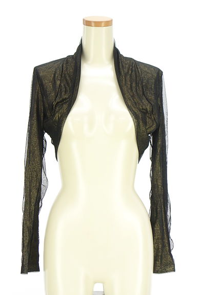 HIROKO KOSHINO（ヒロココシノ）の古着「ラメメッシュショートボレロ（カーディガン・ボレロ）」大画像１へ