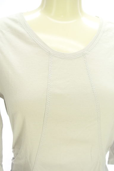 HIROKO BIS（ヒロコビス）の古着「6分袖カットソー（カットソー・プルオーバー）」大画像４へ